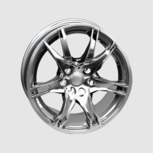 Roda Esportiva de Liga Leve com Design Moderno para Veículos