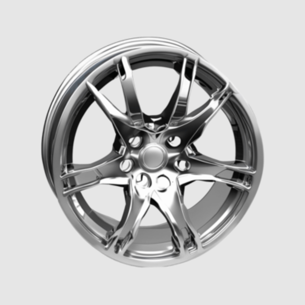 Roda Esportiva de Liga Leve com Design Moderno para Veículos